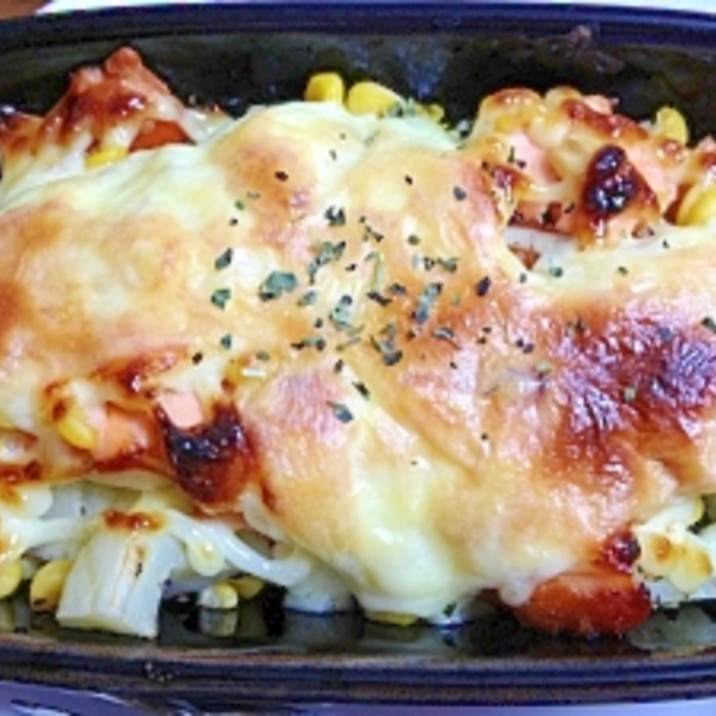 シャケとポテトのマヨチーズ焼き レシピ 作り方 By Mi 6352 楽天レシピ